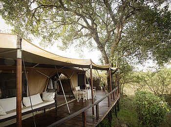 Serian The Original Camp: Family Suite Terrasse