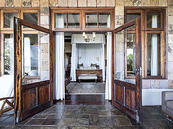 Singita Sasakwa: Blick in das Cottage