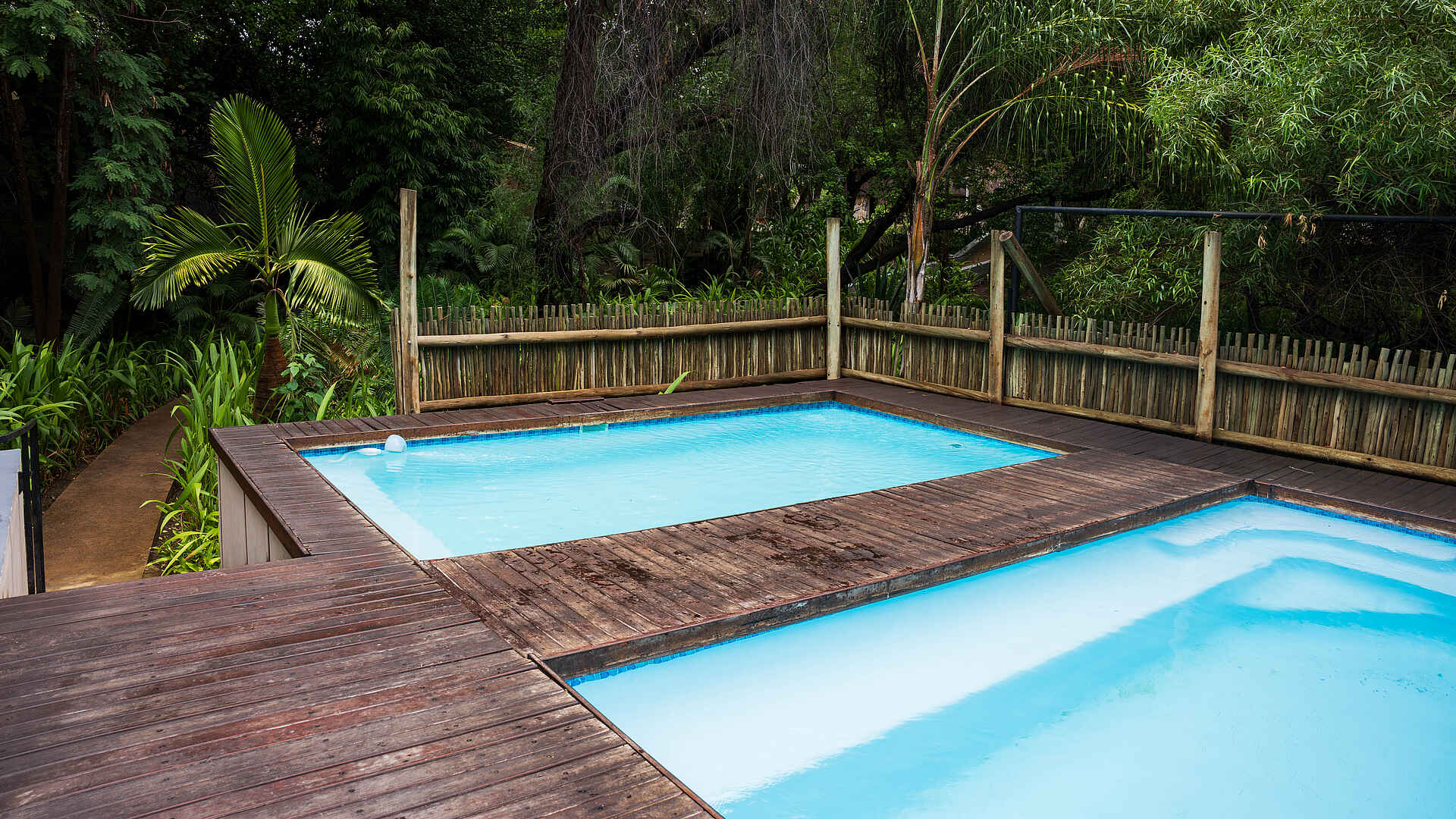 Thamalakane River Lodge: Swimmingpool Thamalakane River Lodge: Swimmingpool
