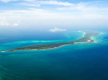 Vamizi Island: Vogelperspektive