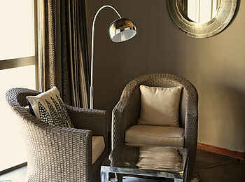 Vingerklip Lodge: Sitzecke Gästechalet