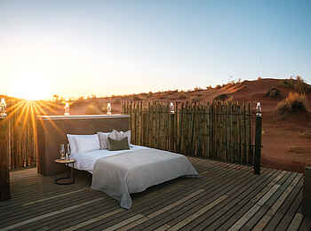 Wolwedans Dune Camp: Star Bed Wolwedans Dune Camp: Star Bed