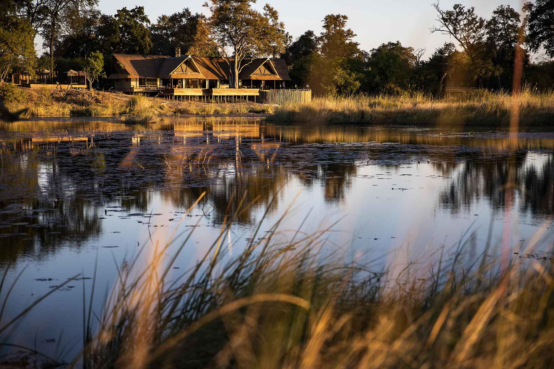 Botswana, Camp, King's Pool, Linyanti, Lodge, Safari, Außenansicht, Afrikarma, Afrikarma Safaris, Afrikarma Safaris - Wildnis. Hautnah, afrikarma.de