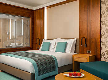 Radisson Blu Brazzaville: Innenansicht eines Gästezimmers Radisson Blu Brazzaville: Innenansicht eines Gästezimmers