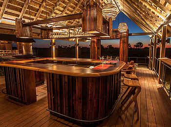 Chitabe Camp: Die Bar
