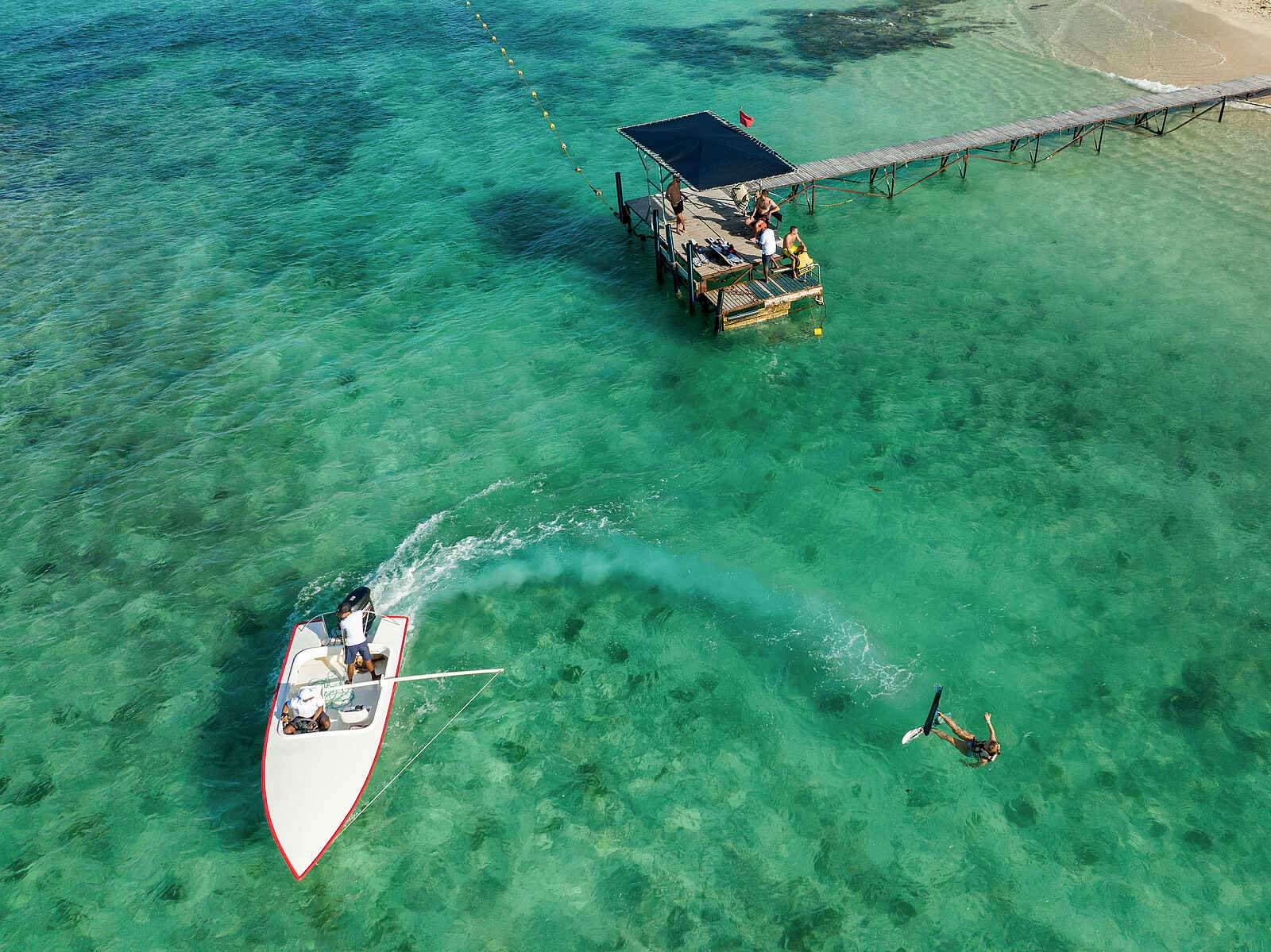 Constance Belle Mare Plage: Wasserski Constance Belle Mare Plage: Wasserski