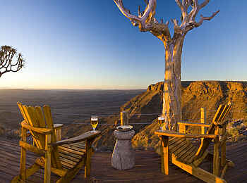Fish River Lodge: Aussichtsplattform