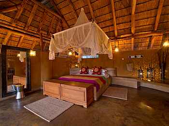 Kapamba Bushcamp: Doppelbett Kapamba Bushcamp: Doppelbett