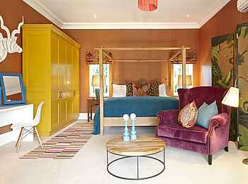 La Cle des Montagnes: Schlafzimmer in der Villa Le Colonial La Cle des Montagnes: Schlafzimmer in der Villa Le Colonial