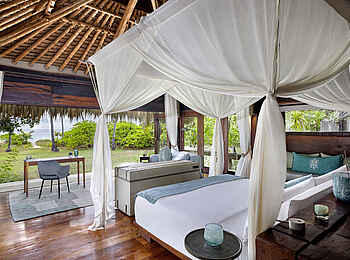 North Island: Schlafzimmer mit Aussicht