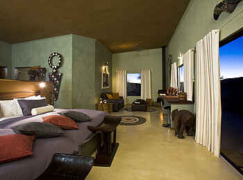 Okonjima Bush Camp: Die Suite im Blick