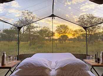 Olakira Camp: Sleepout Bett Olakira Camp: Sleepout Bett