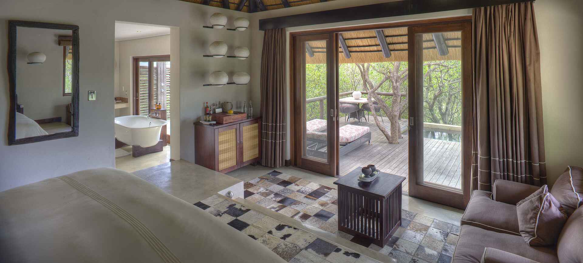 Phinda Mountain Lodge, Schlafzimmer, Suite, Unterkunft