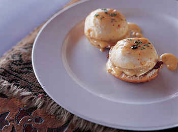 San Camp: Eierspeise