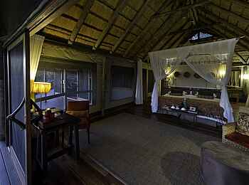 Savuti Camp: Doppelbett