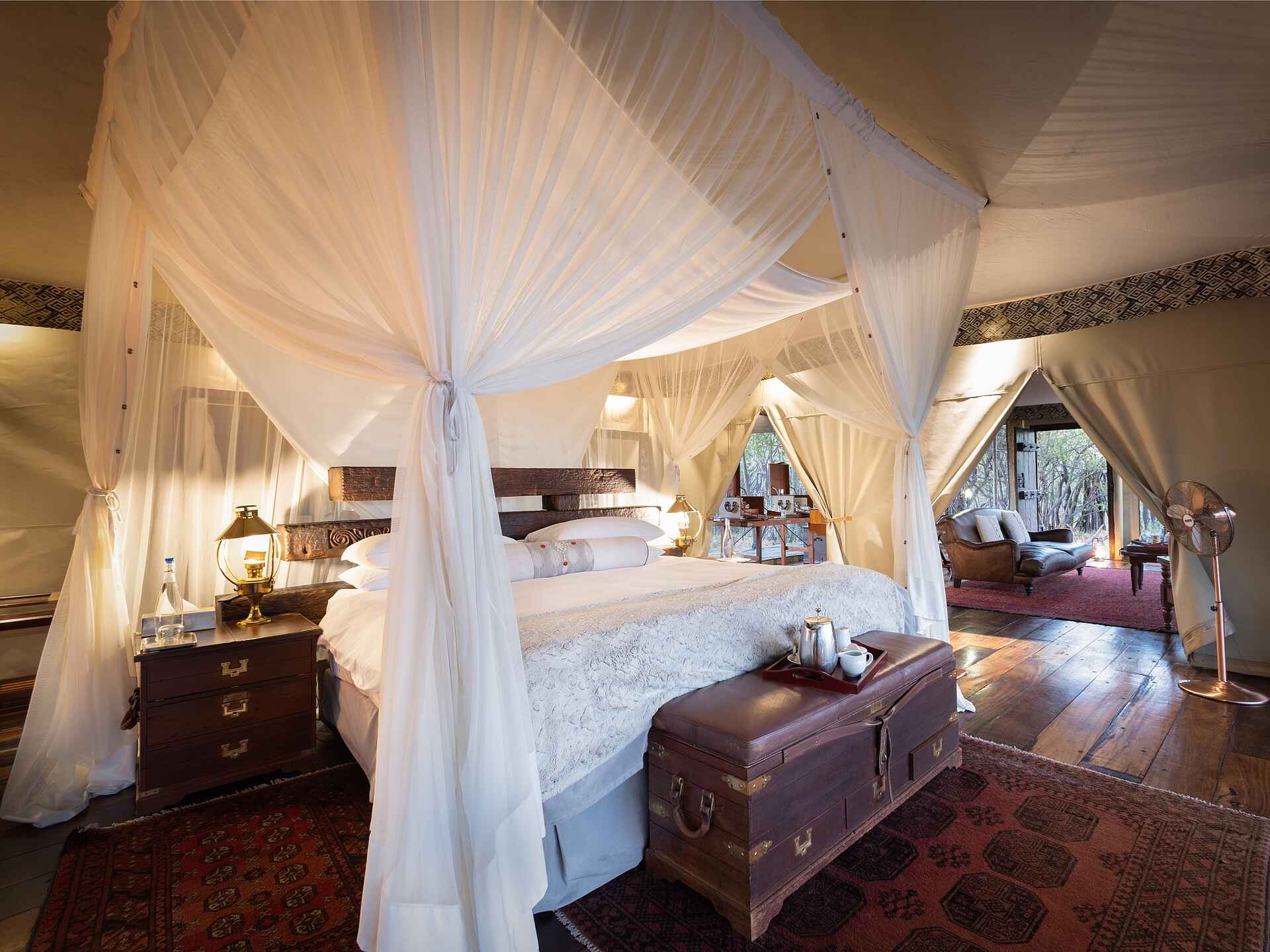 Zarafa Camp: Suite Bett