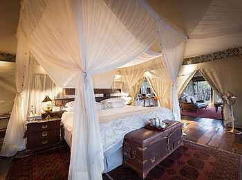 Zarafa Camp: Suite Bett