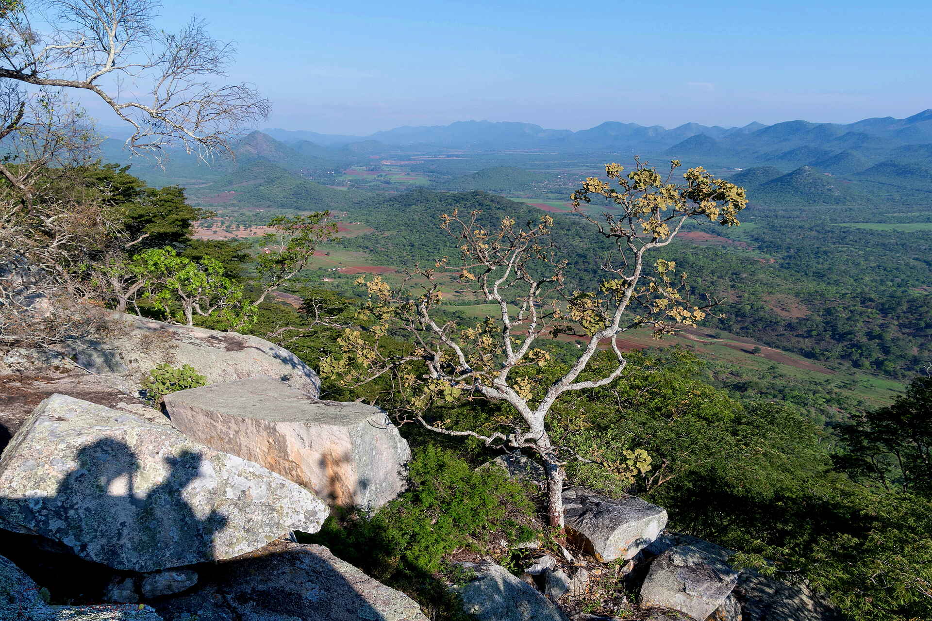 Musangano Lodge: Weiterer Blick vom Mount Chigkanga