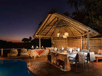 Chitabe Lediba Camp: Dinner