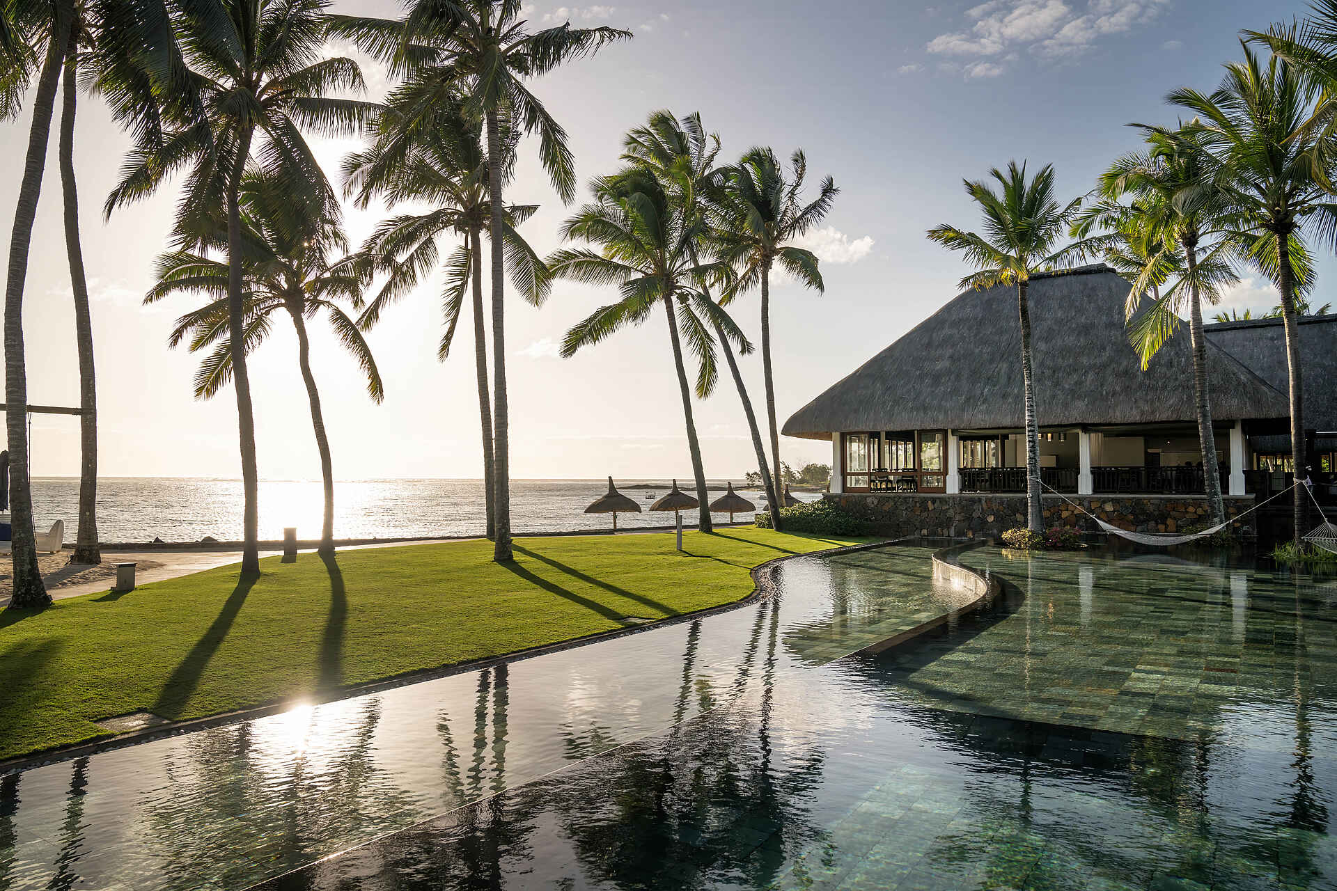 Constance Belle Mare Plage: Blick aufs Meer