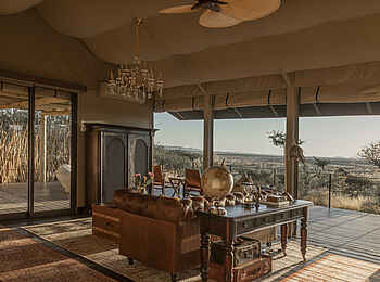 Gmundner Lodge: Die Lounge einer Suite Gmundner Lodge: Die Lounge einer Suite