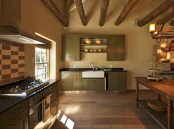 La Cle des Montagnes: Küche der Villa La Grange La Cle des Montagnes: Küche der Villa La Grange