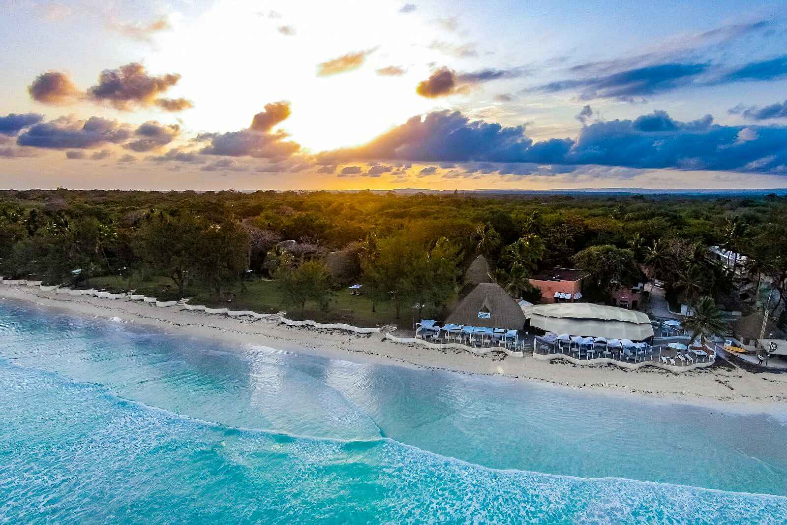 Nomad Beach Resort: Das Resort aus der Vogelperspektive Nomad Beach Resort: Das Resort aus der Vogelperspektive