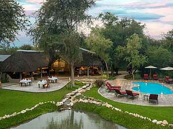 Onguma Forest Camp: Die Dämmerung kommt