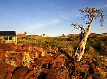 Palmwag Lodge: Honeymoon-Zelt