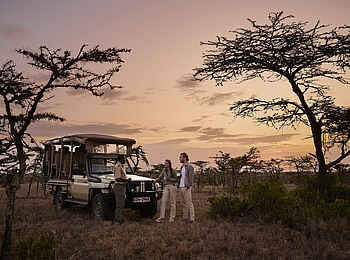 Sanctuary Tambarare Lodge: Sundowner Pirschfahrt Sanctuary Tambarare Lodge: Sundowner Pirschfahrt