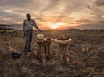 Madikwe Hills Private Game Lodge: Snack im Busch