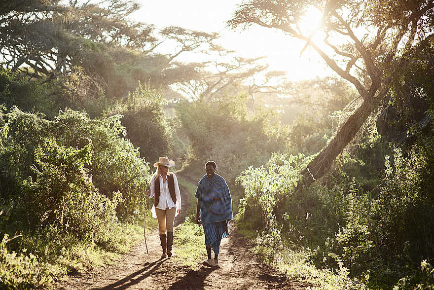Sanctuary Ngorongoro Crater Camp: Ausflug zu einem nahgelegenen Massai Dorf Sanctuary Ngorongoro Crater Camp: Ausflug zu einem nahgelegenen Massai Dorf