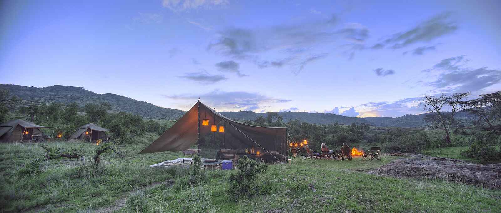 Borana Lodge: Eine Nacht im Fly-Camp Borana Lodge: Eine Nacht im Fly-Camp