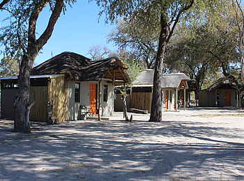 Khwai Guest House: Gästechalets Khwai Guest House: Gästechalets