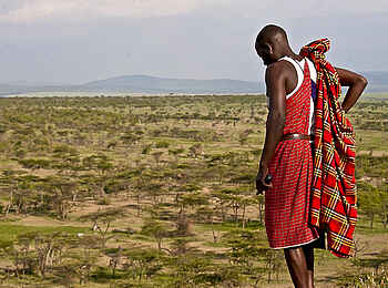 Kicheche Valley Camp: Massai in der Ebene Kicheche Valley Camp: Massai in der Ebene