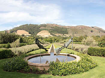 La Clé Lodge: Im Garten La Clé Lodge: Im Garten