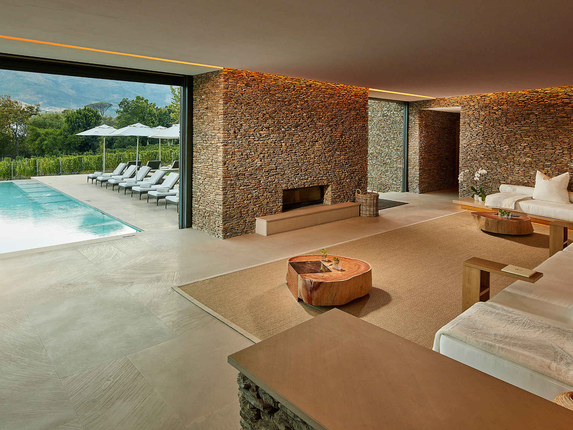 Leeu Estates: der Spa-Bereich