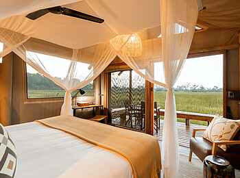 Little Sable Camp: Im Gästezelt Little Sable Camp: Im Gästezelt