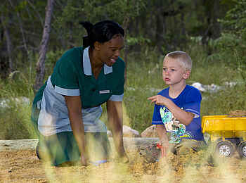Mushara Bush Camp: Kinderfreundliches Ambiente