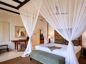 Qambani Luxury Resort: Africa Villa Doppelbett