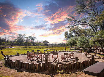 Saguni Safari Lodge: Die Boma Saguni Safari Lodge: Die Boma