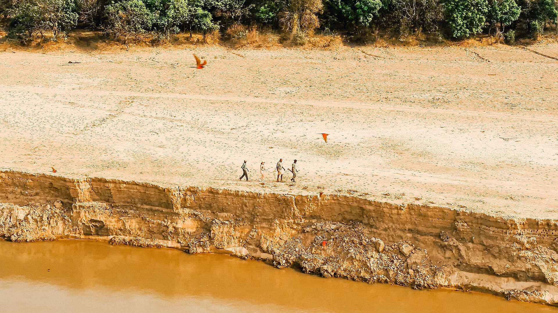 Shawa Luangwa Camp: Walking Safari am Fluss
