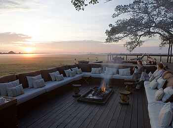 Shumba Camp: Sonnenaufgang Shumba Camp: Sonnenaufgang