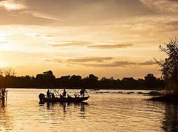 Toka Leya Camp: Angelausflug Toka Leya Camp: Angelausflug