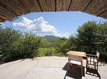 Waterberg Guest Farm: Veranda-Aussicht Waterberg Guest Farm: Veranda-Aussicht