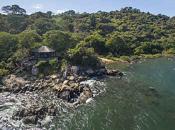 Blue Zebra Island Lodge: Blick auf ein Chalet