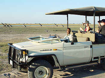 Chobe Safari Lodge: Pirschfahrt Chobe Safari Lodge: Pirschfahrt