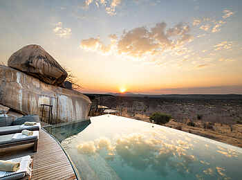 Jabali Ridge Camp: Der Pool