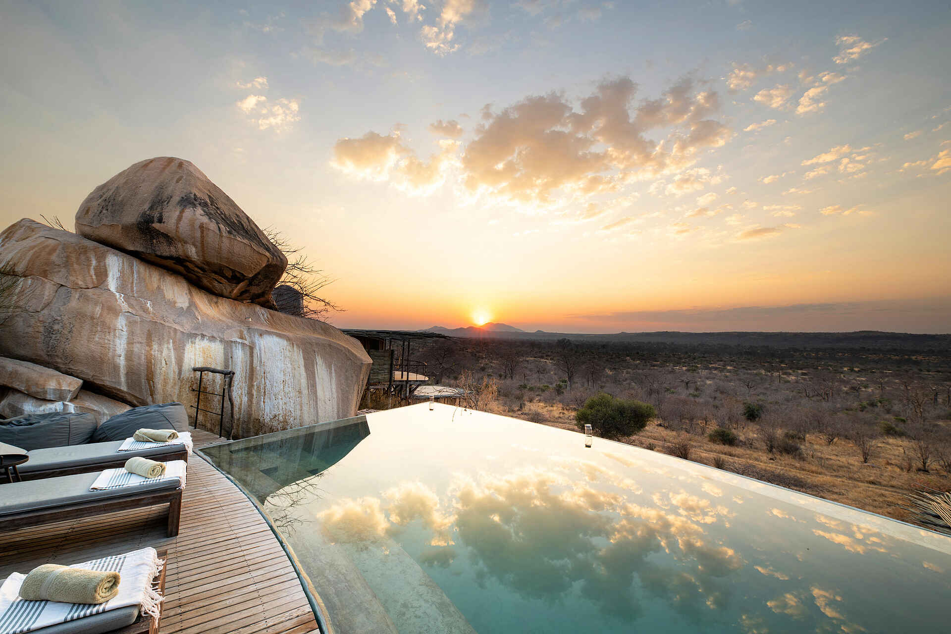 Jabali Ridge Camp: Der Pool