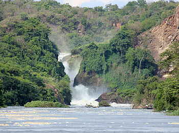 Murchison Falls National Park: Murchison-Wasserfall Murchison Falls National Park: Murchison-Wasserfall